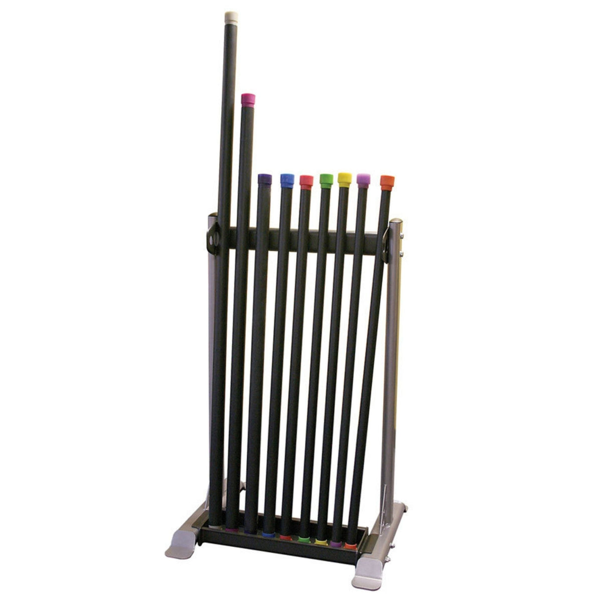 Body-Solid Fitness Bar Package with Rack and 9 Bars GFR500-PACK with bar