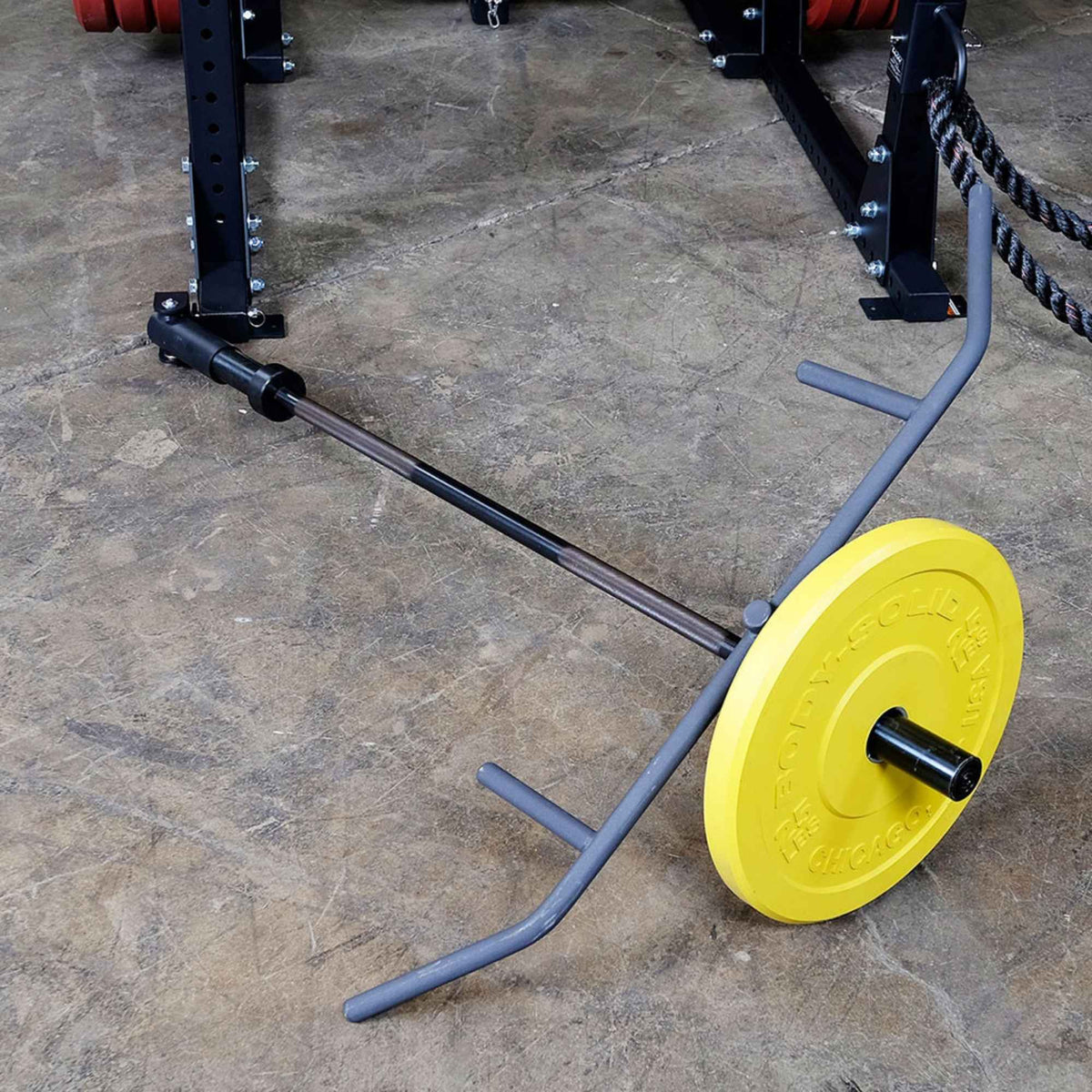 Body-Solid GPR400 T-Bar Row Attachment GPRTBR with Plate