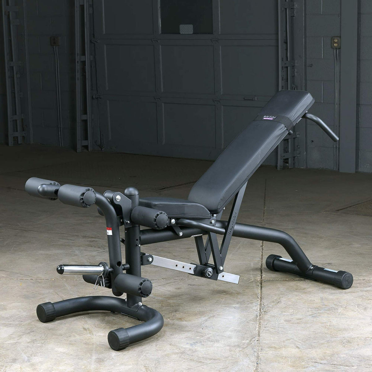 Body-Solid Leverage Flat Incline Decline Bench FID46 with background