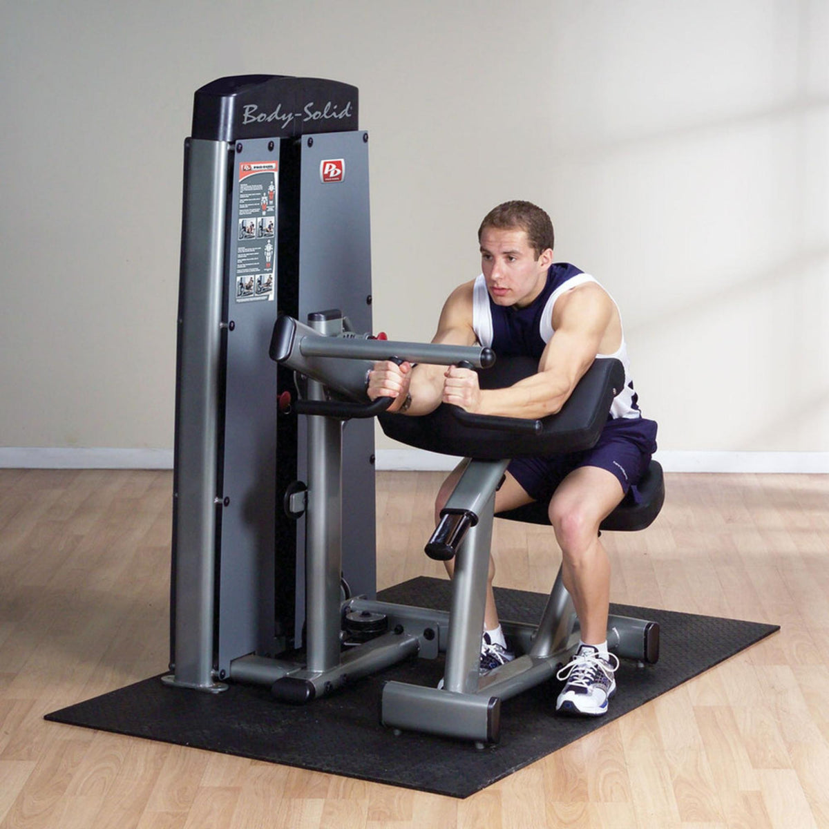 Body-Solid ProDual Biceps Triceps Machine with Weight Stack DBTCSF