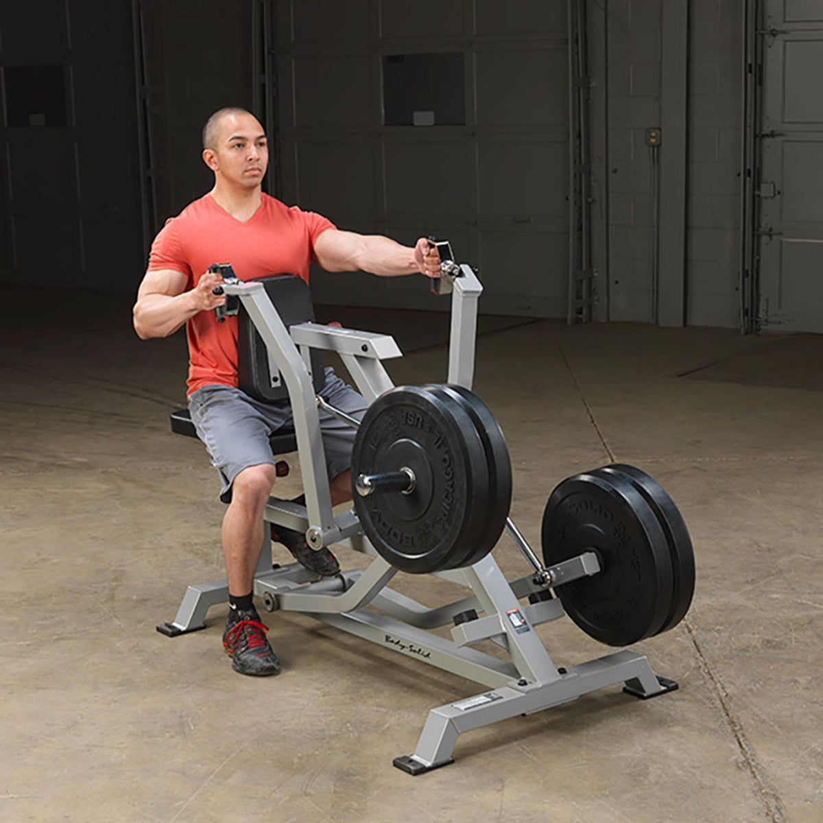 Body-Solid Pro ClubLine Leverage Seated Row LVSR Single Row