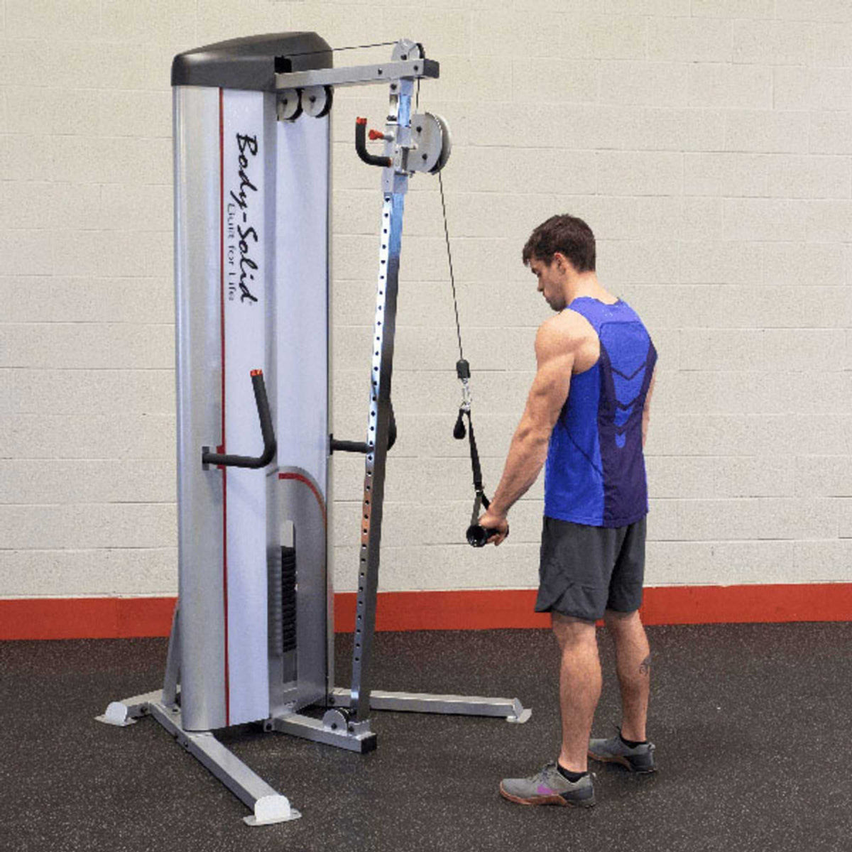 Body-Solid Pro Clubline Series II Cable Column S2CC Standing Rows