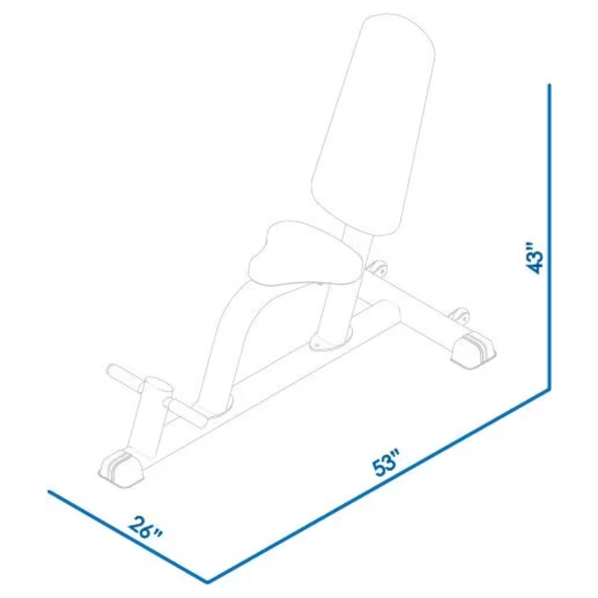 BodyKore Utility Bench G202 Specifications