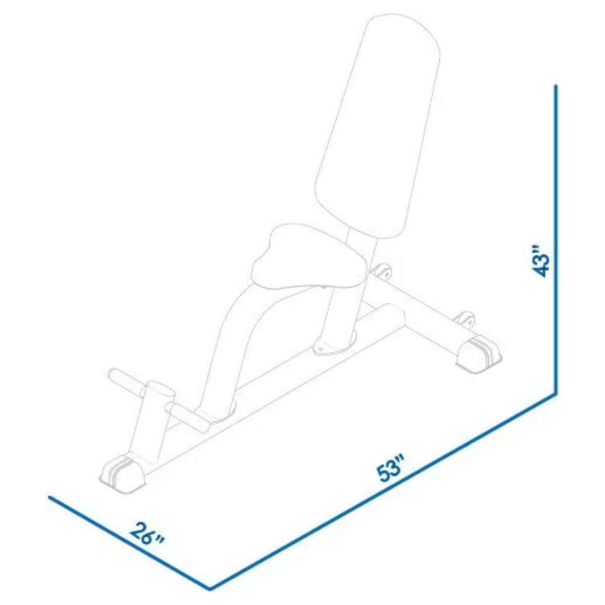 BodyKore Utility Bench G202 Specifications