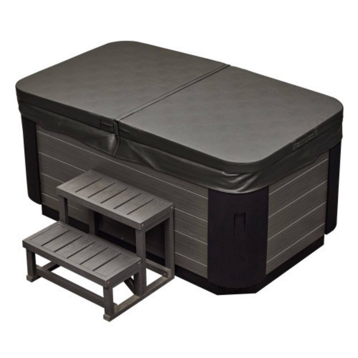 Luxury Spas Lacey 1-Person Hot Tub With Coverage