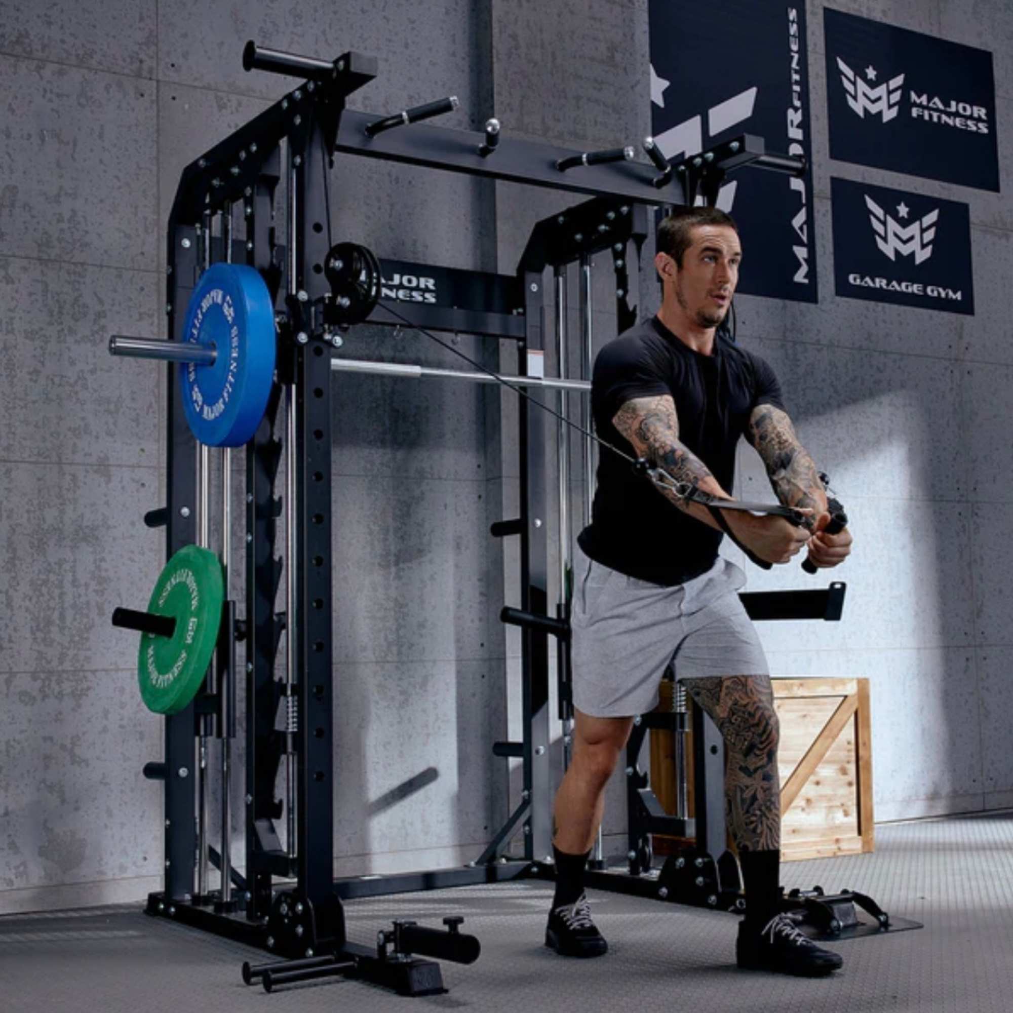 Major-Fitness-B52-dual-pulley-cable-system