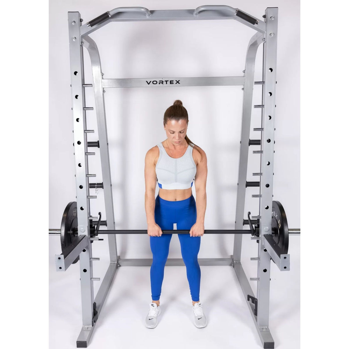 Vortex Commercial Smith Machine SMVT1500 Woman performing deadlift