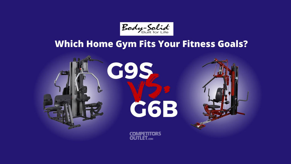 Body-Solid G9S vs G6B Home Gym comparison banner – Which home gym fits your fitness goals
