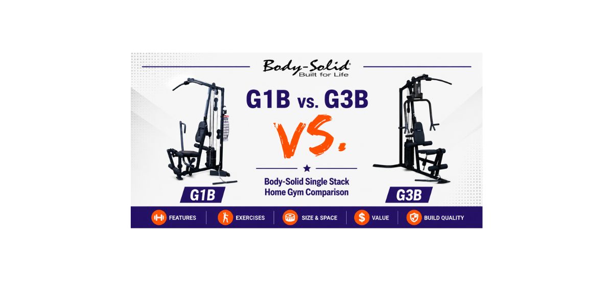 Body-Solid G1B vs G3B home gym comparison