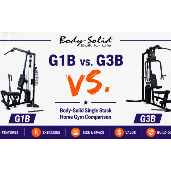 Body-Solid G1B vs G3B home gym comparison