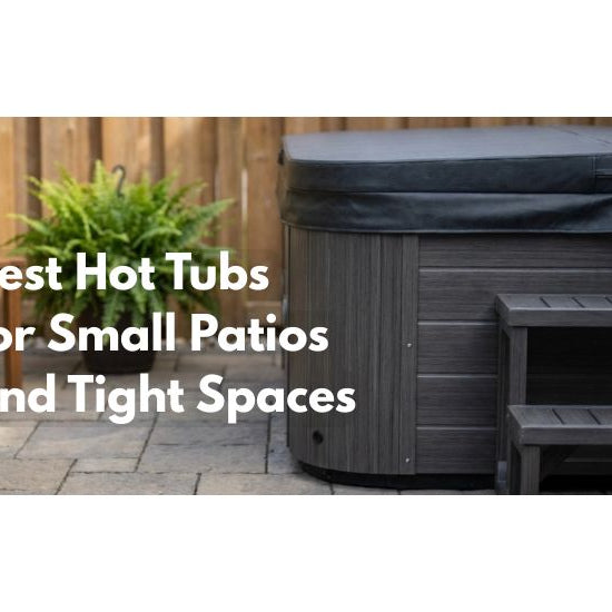 Measurement guide for small patio hot tub installs