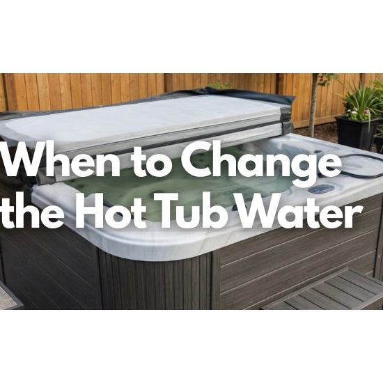 Signs it is time to drain and refill hot tub water