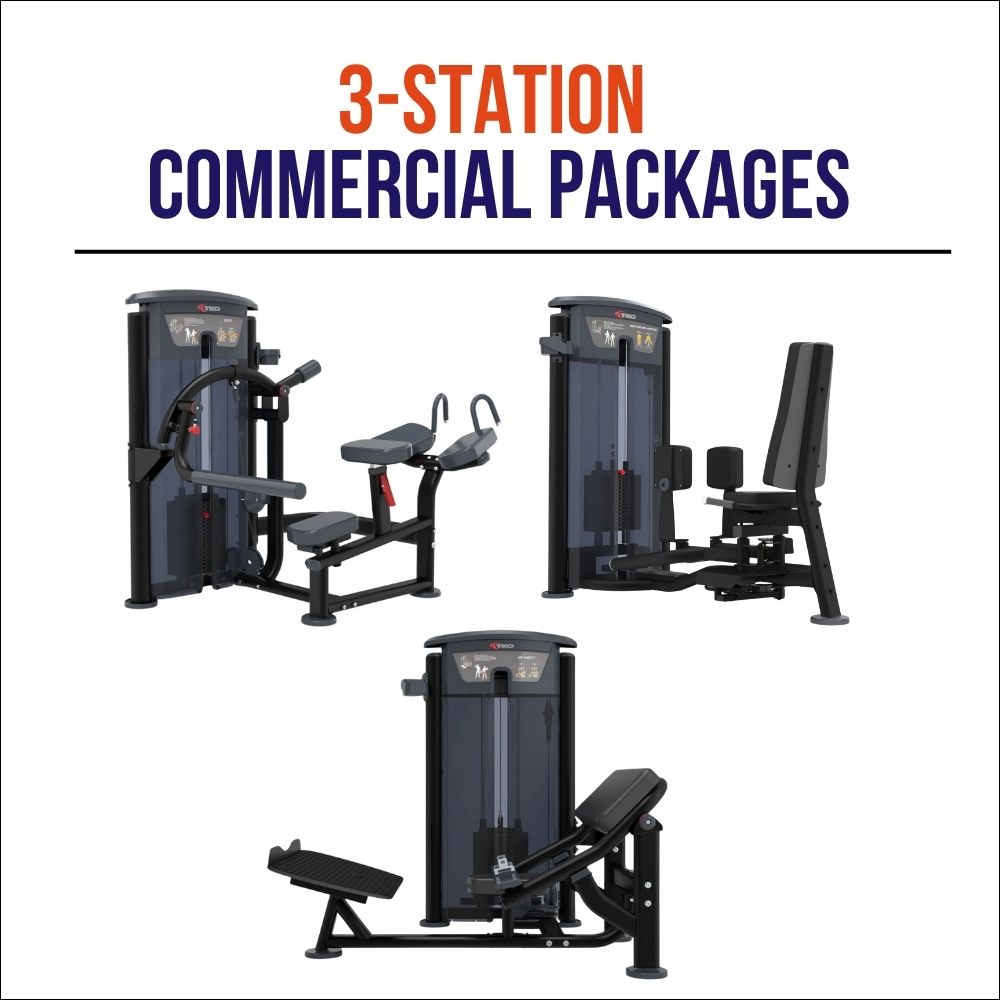 3-Station Commercial Equipment Packages