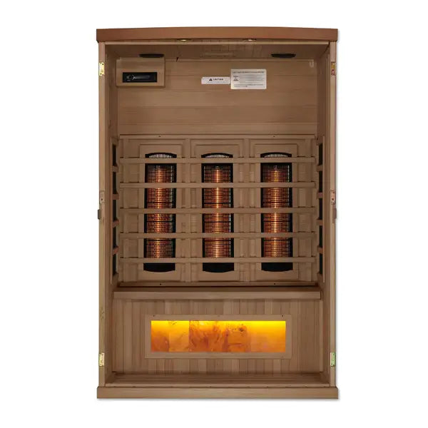 2-Person Full Spectrum PureTech™ Near Zero EMF FAR Infrared Sauna Heater 3 Near IR Elements