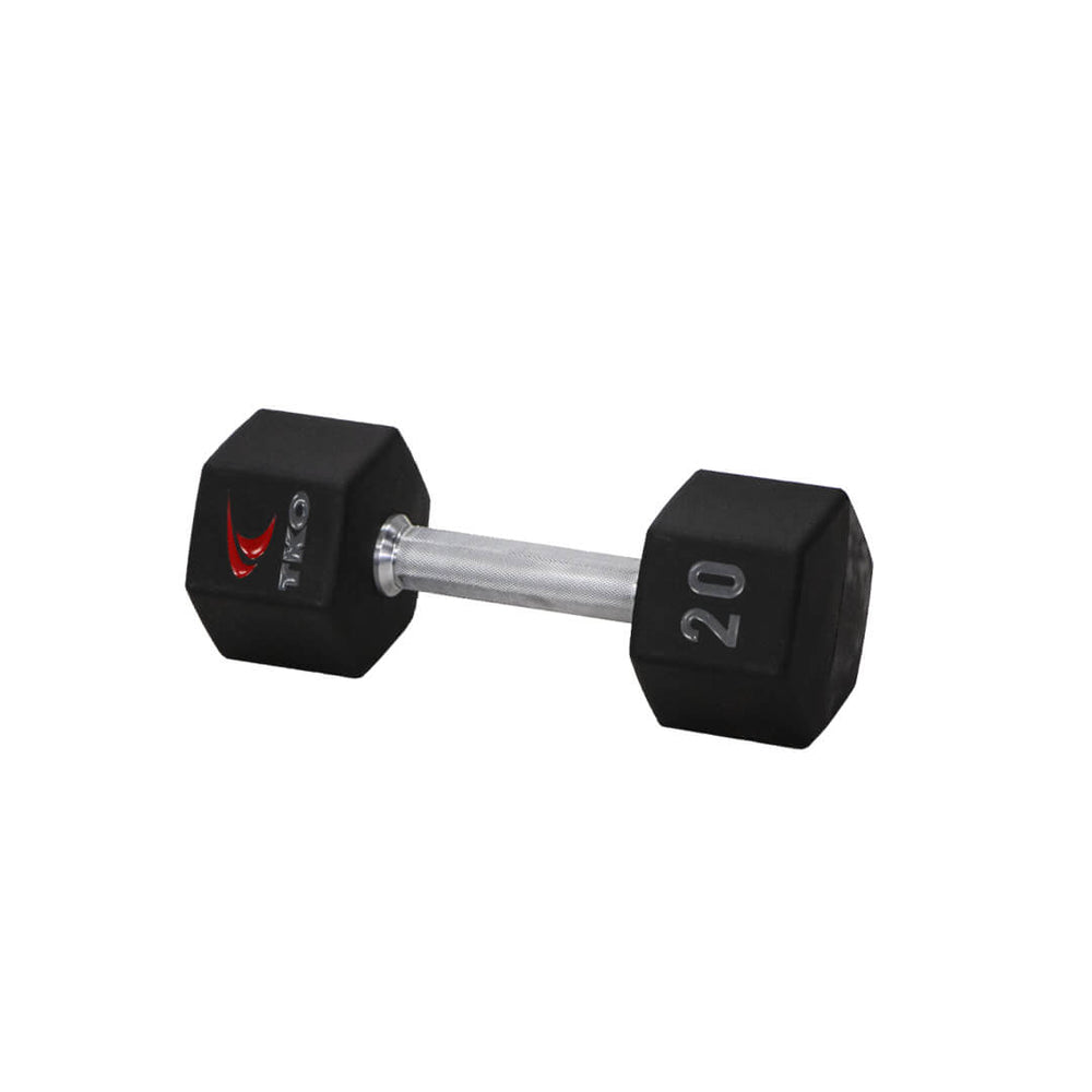20 Lb TKO Dumbbell with Tri Grip Handles