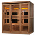 6-Person Full Spectrum PureTech™ Near Zero EMF FAR Infrared Sauna Natural Reforested Canadian Hemlock GDI-8260-01