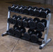 BODY-SOLID 3 TIER HORIZONTAL 48" DUMBELL RACK GDR48