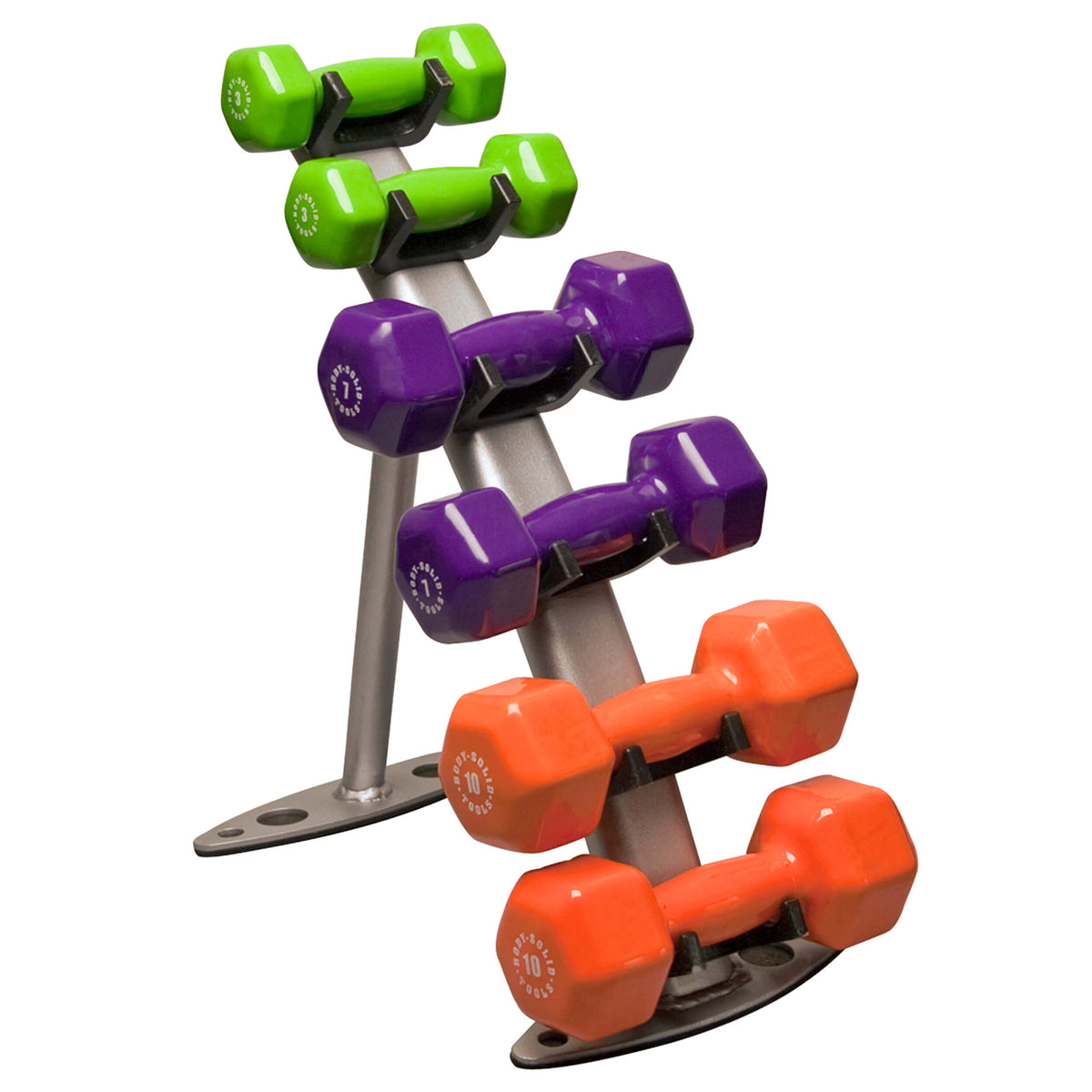BODY-SOLID VINYL RACK SMALL