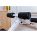BenchK Workout Bench B1W cushioned rollers