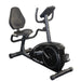 Best Fitness Recumbent Bike BFRB1B Best Fitness RB1 recumbent exercise bike with padded seat, backrest, and dual handlebars for comfortable cardio workouts.