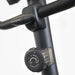 Best Fitness Recumbent Bike BFRB1B Close-up of tension control knob on Best Fitness RB1 bike showing adjustable resistance levels.