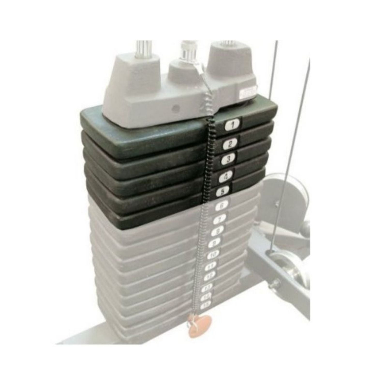 Body-Solid 50LB Selectorized Weight Stack Upgrade SP50