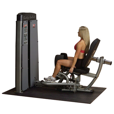 Body-Solid DUAL INNER OUTER THIGH MACHINE, FREESTANDING, 210LB STACK DIOTSF