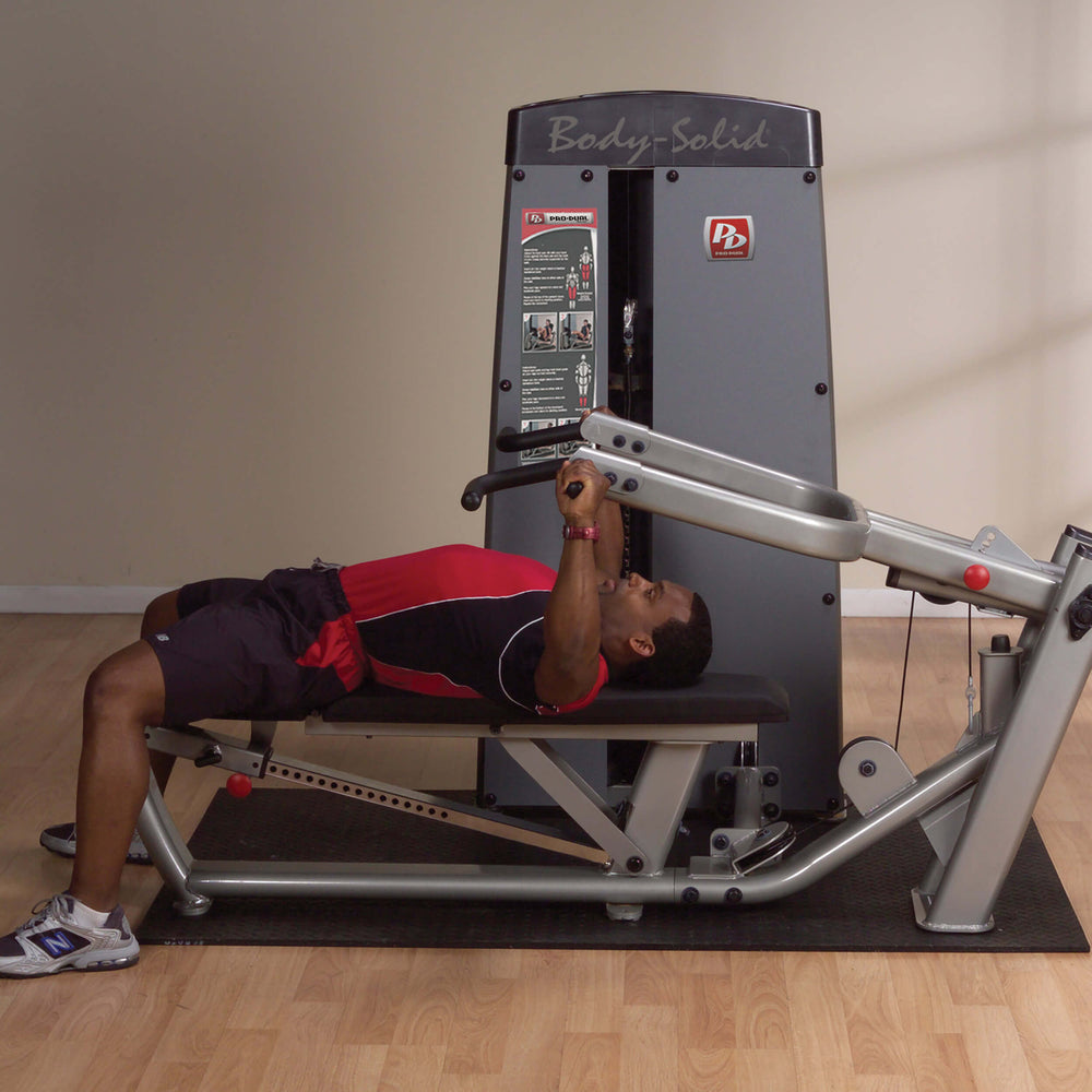 Body-Solid Dual Fid Press-Machine, Freestanding No Stack Flat Press