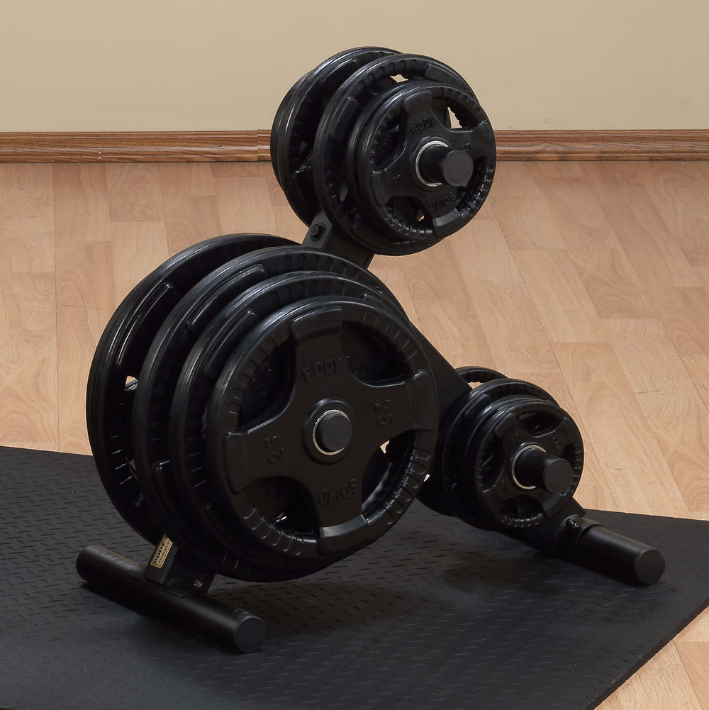 Body-Solid Olympic Weight Tree Weight Plates