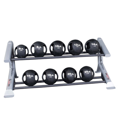 Body-Solid PCL SDKR 2 Tier Med Ball Rack Black