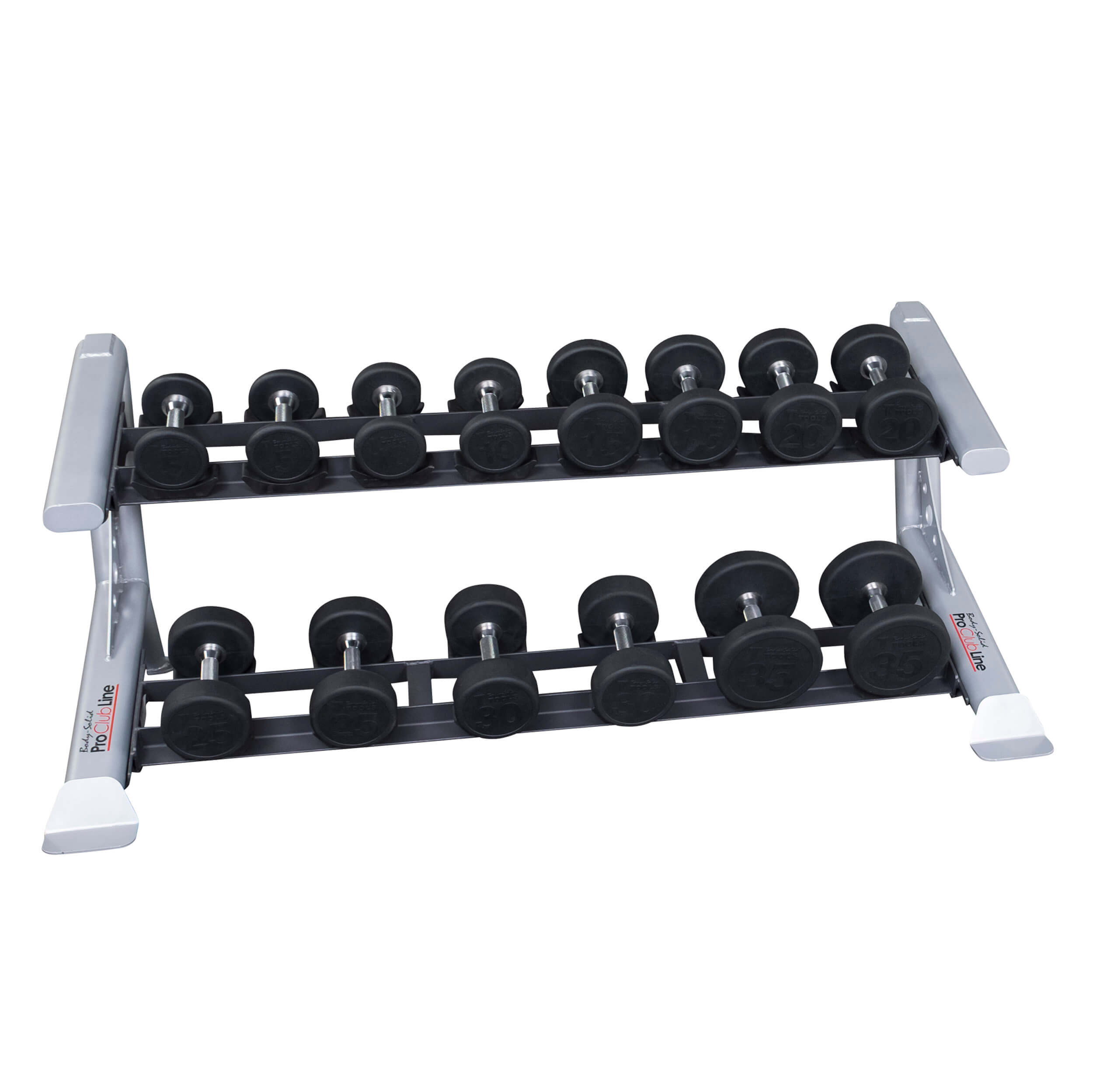 Body-Solid PCL SDKR 2 Tier Saddle Dumbbell Rack