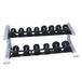 Body-Solid PCL SDKR 2 Tier Saddle Dumbbell Rack