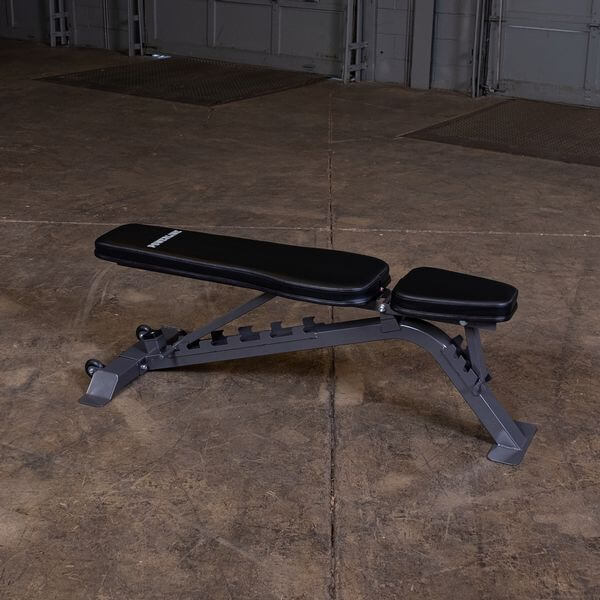 Body-Solid Powerline Flat To Incline Bench PFI150 Adjustable Back Bench