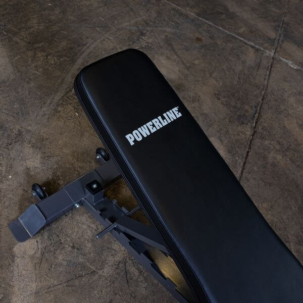 Body-Solid Powerline Flat To Incline Bench PFI150 Heavy-Duty Stitched upholstery 