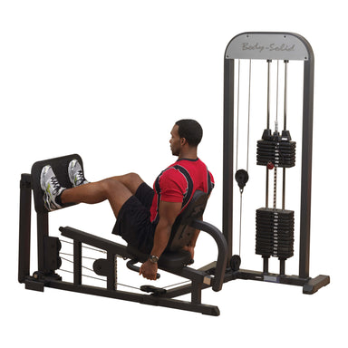 Body-Solid Pro Select Leg Press, 210lb Stack  Double Beam