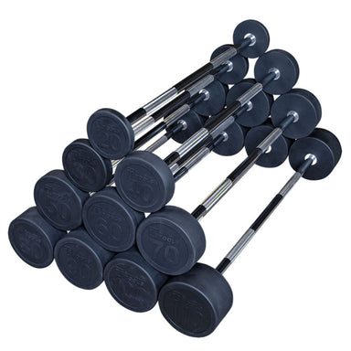 Body-Solid 650 lb. Fixed Weight Barbell Set