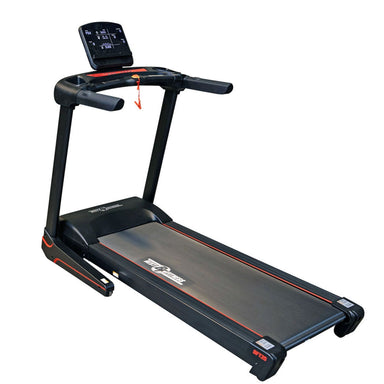 Body-Solid Best Fitness Folding Treadmill With LED Console BFT25 with digital console and incline features