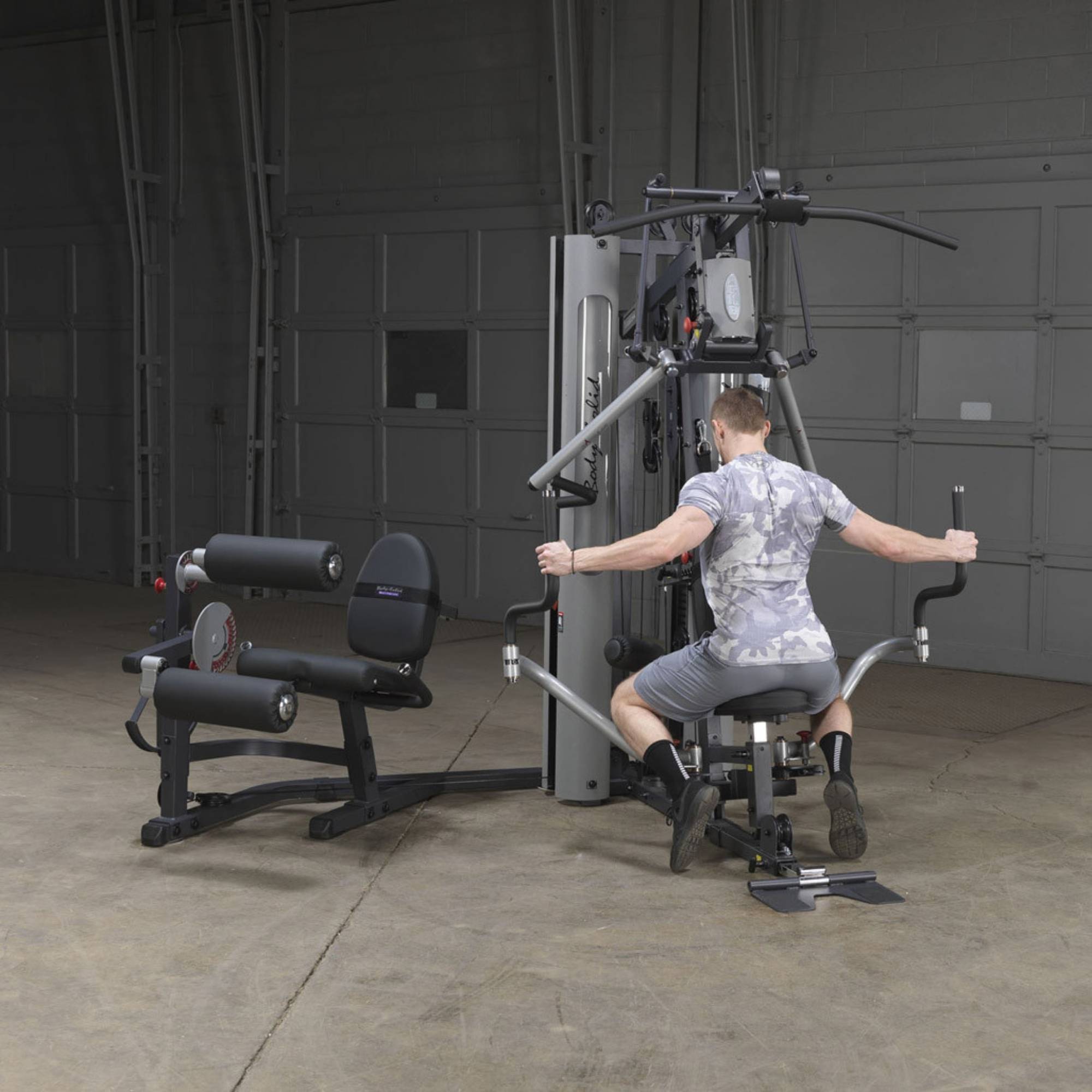 Body-Solid Bi-Angular Multi-Stack Gym Back Fly