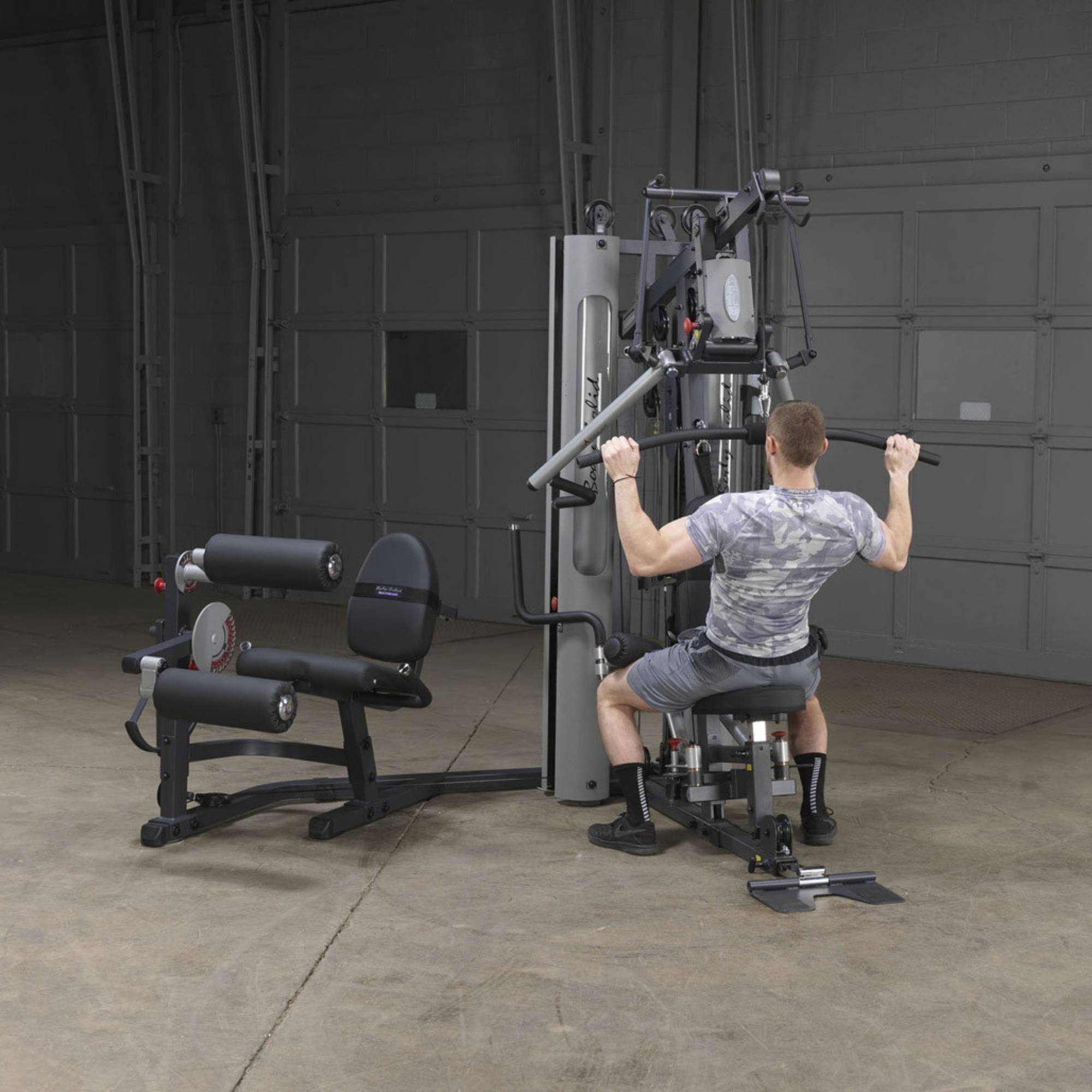 Body-Solid Bi-Angular Multi-Stack Gym Lat Pull Down