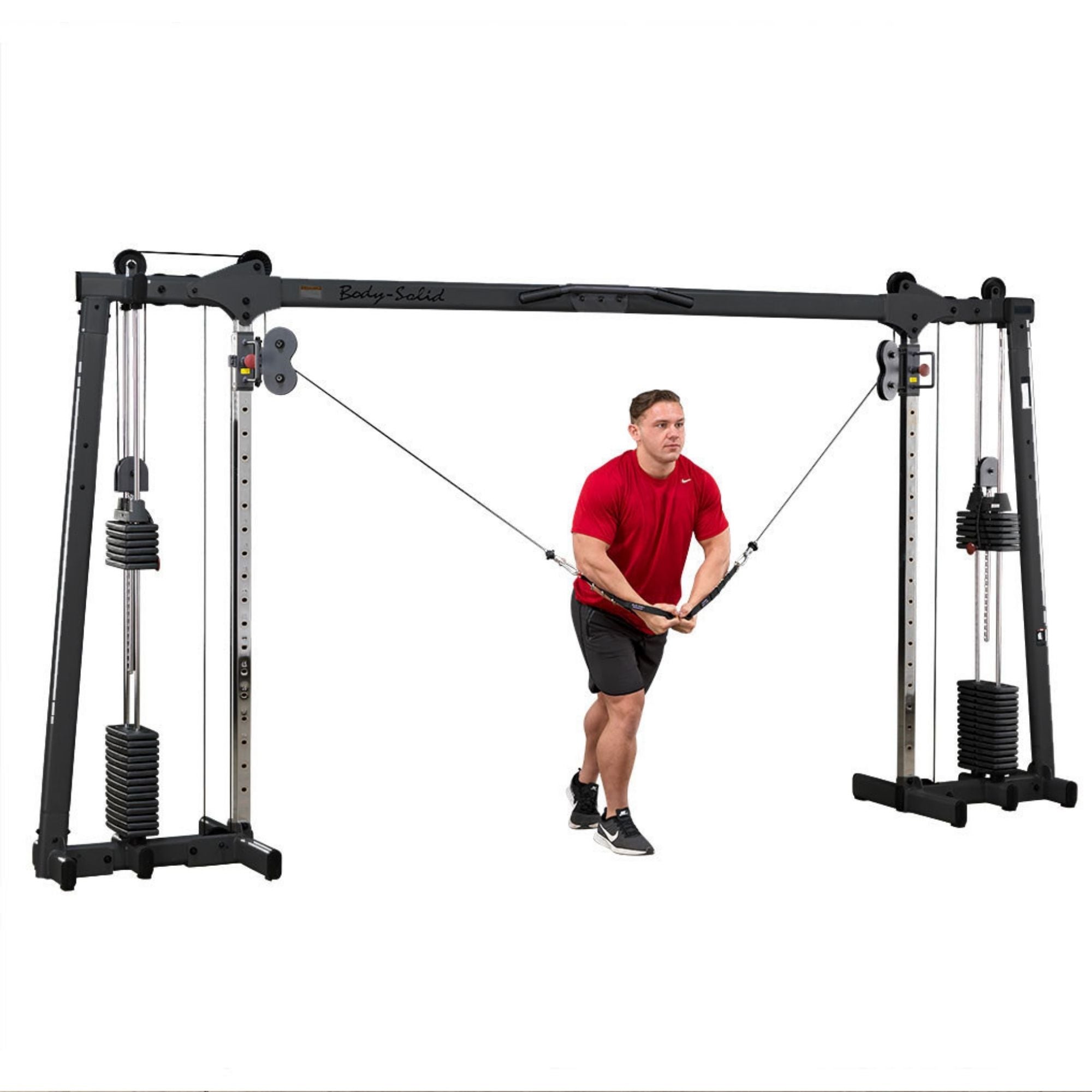 Body-Solid Cable Crossover GDCC250B Without background 