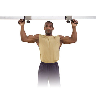 Body-Solid Cable Crossover Pull Up Attachment GCA2 performing pull up a man