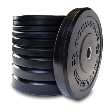 Body-Solid Chicago Extreme Bumper Plate Set 260 Ib OBPX260
