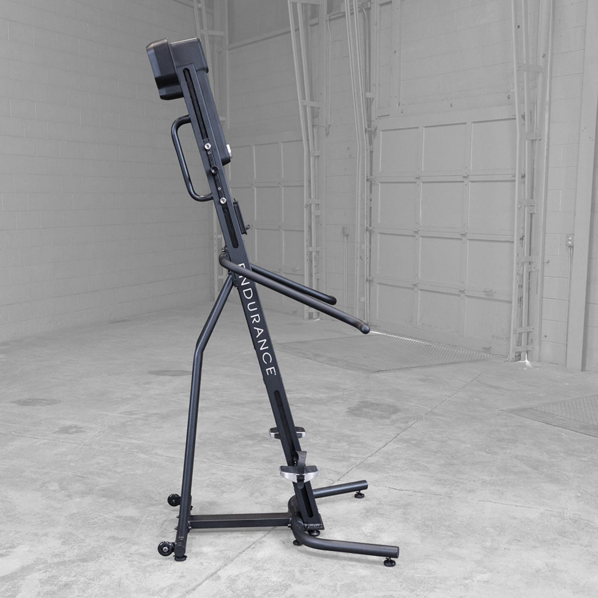 Body-Solid Climber Endurance CL300 Side profile showing frame and arm handles

