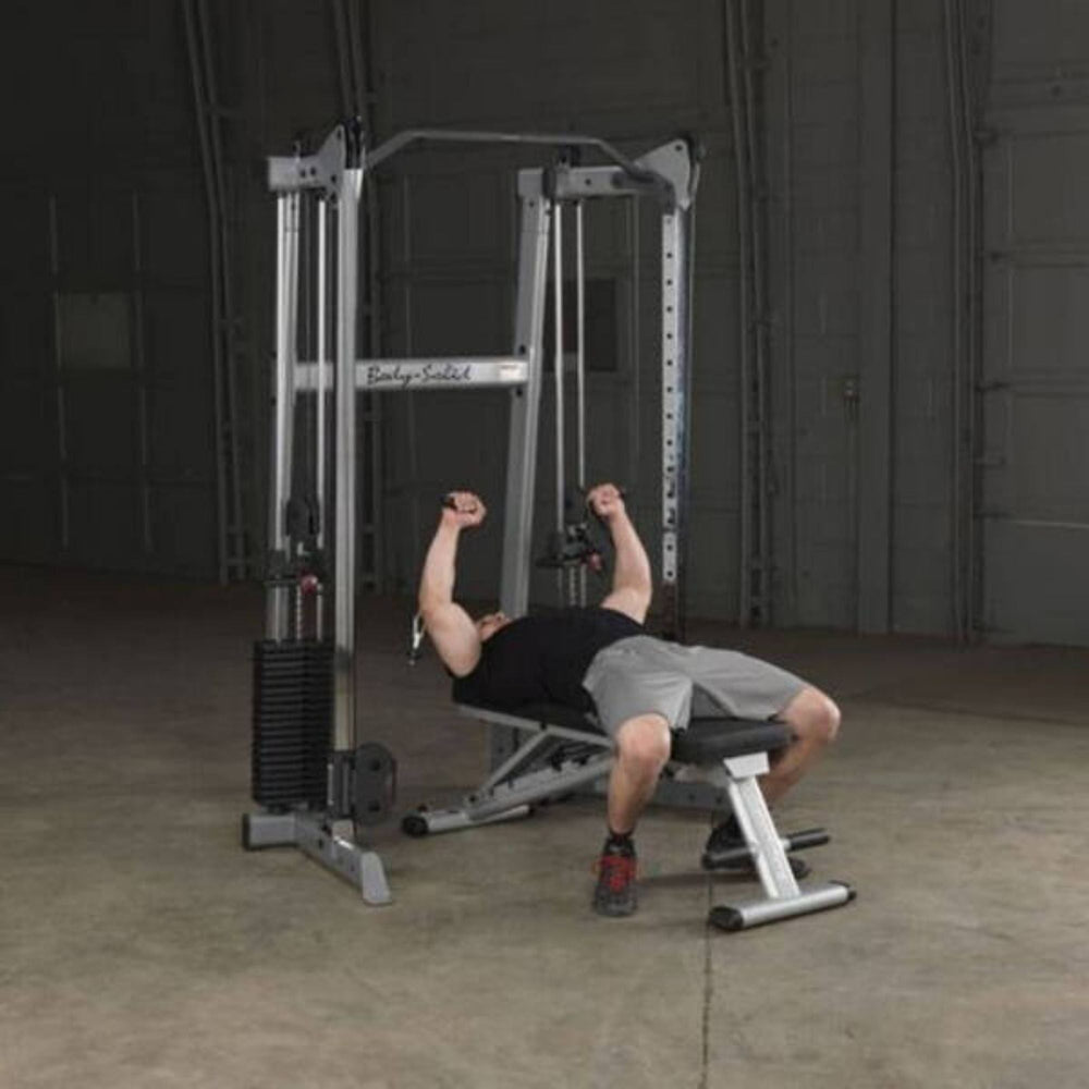 Body-Solid Compact Functional Training Center GDCC210 user Chest Press