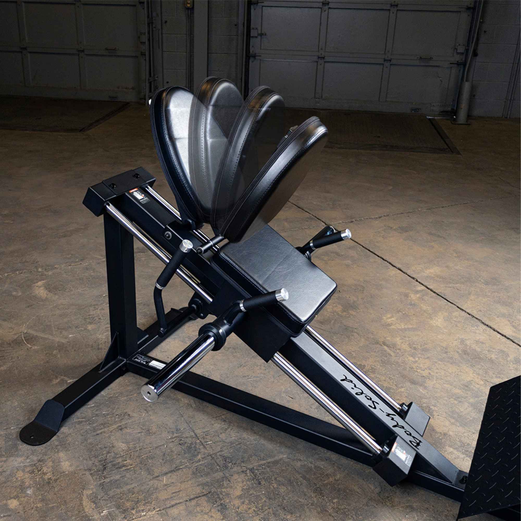 Body-Solid Compact Leg Press GCLP100 Adjustable back pad positions 