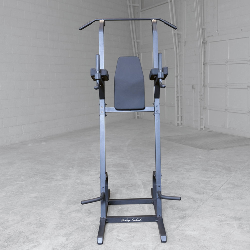 Body-Solid Deluxe Vertical Knee Raise GVKR82B Front view