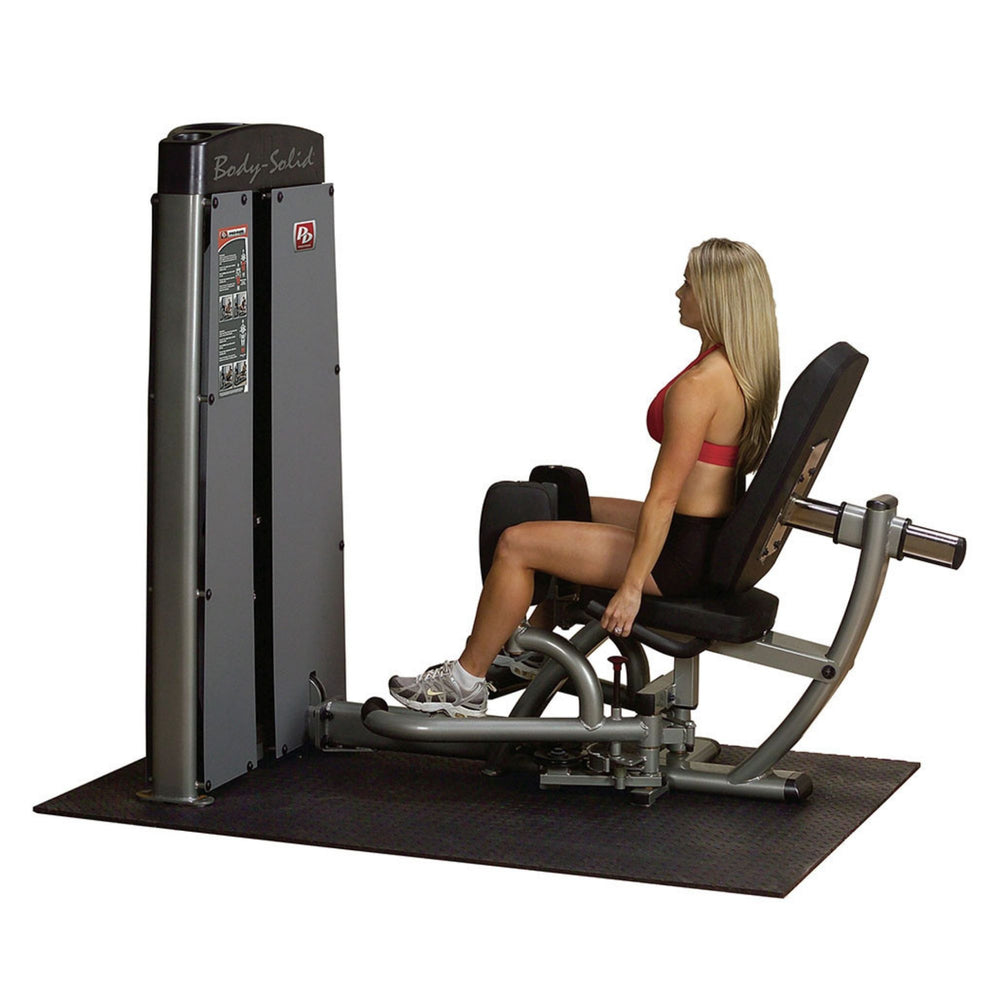 Body-Solid DUAL INNER OUTER THIGH MACHINE, FREESTANDING, 210LB STACK DIOTSF