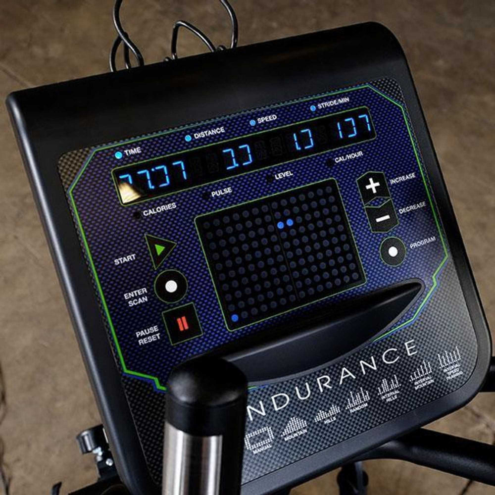 Body-Solid Endurance Center Drive Elliptical Trainer with Adjustable Stride Controller 