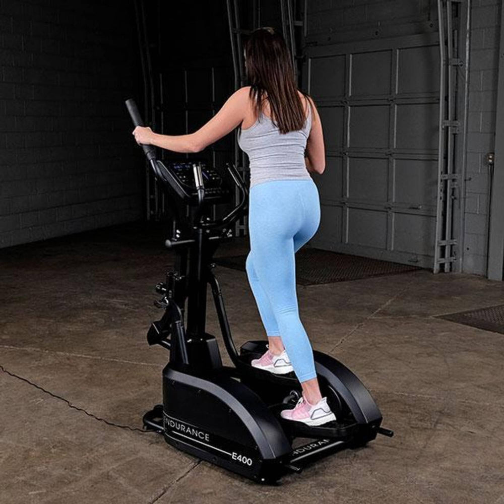 Body-Solid Endurance Center Drive Elliptical Trainer with Adjustable Stride Patented Center Drive