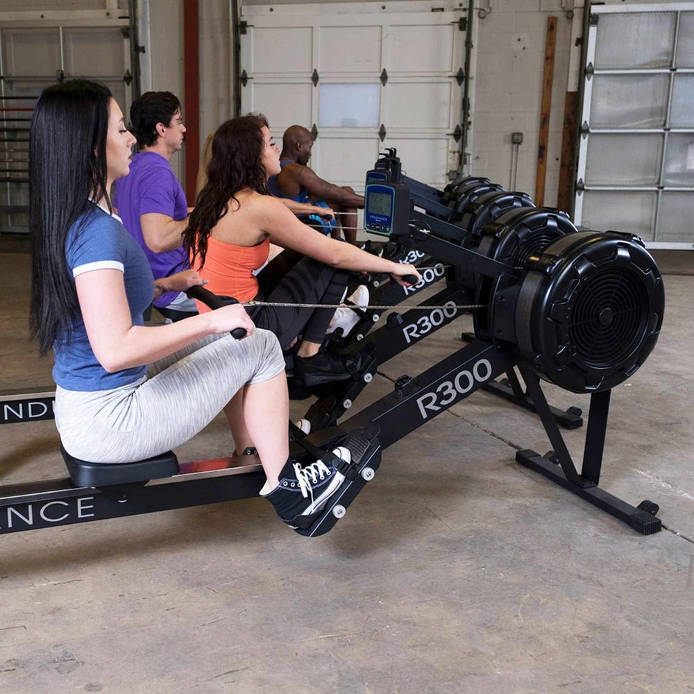 Body-Solid Endurance Indoor Rower R300 Class Workout